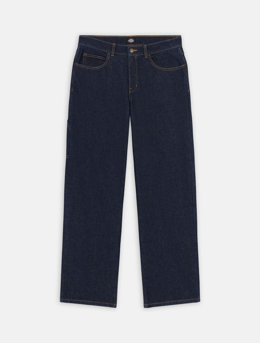 dickies pantalón mujer herdon denim reinsed