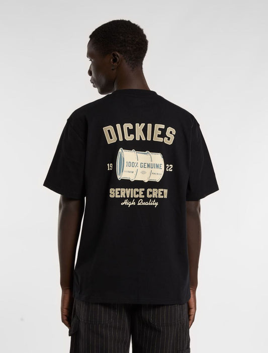 dickies camiseta service crew black
