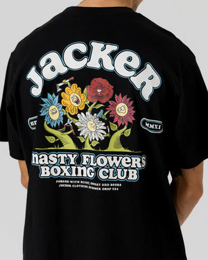 jacker camiseta fight flower