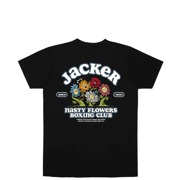 jacker camiseta fight flower