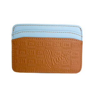 chimpo world tarjetero monogram cardholder