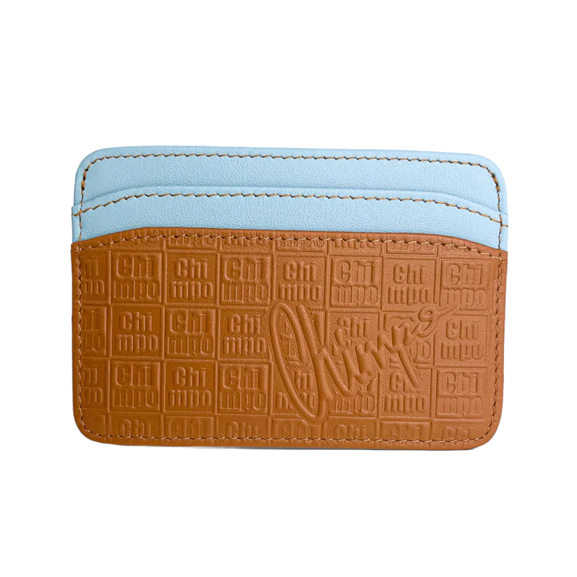 chimpo world tarjetero monogram cardholder