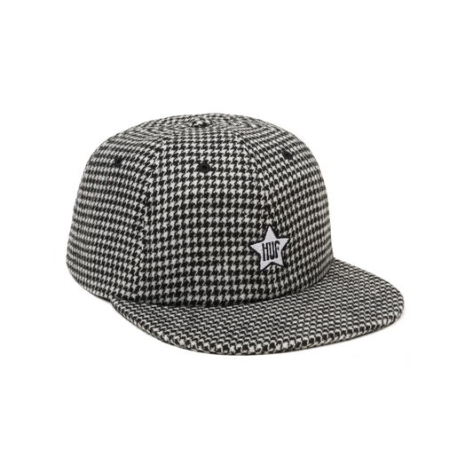 huf gorra one star hounstooth 6 panel