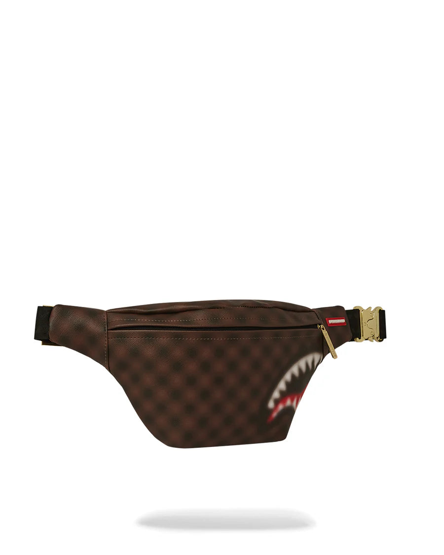 sprayground riñonera sharks in paris blur savvy crossbody