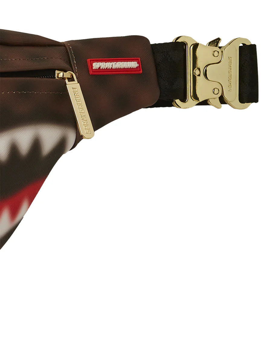 sprayground riñonera sharks in paris blur savvy crossbody