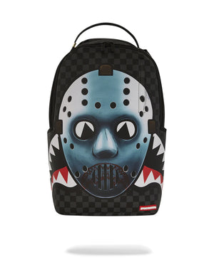 sprayground mochila hockey mask sharkmouth backpack