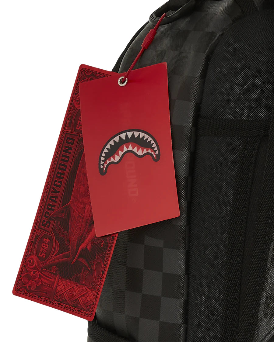 sprayground mochila hockey mask sharkmouth backpack