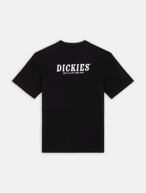 dickies camiseta script negro