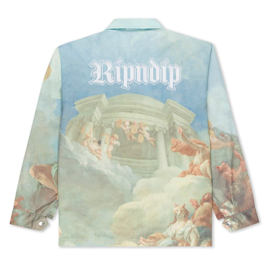 ripndip chaqueta heavens waiting button jackect