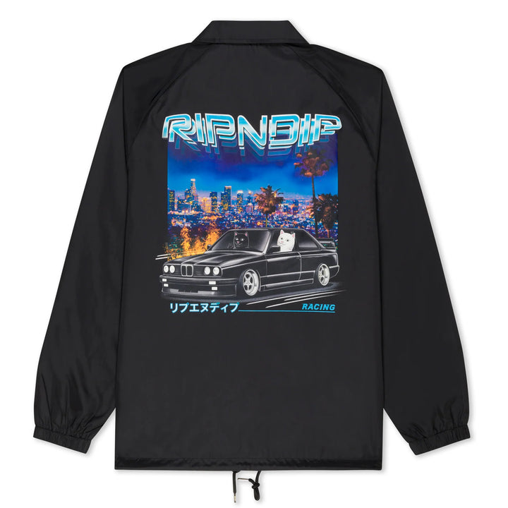 ripndip chaqueta vroom vroom coache jacket