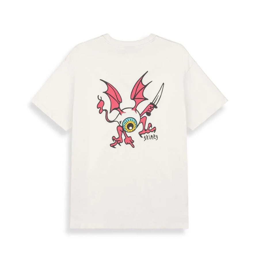 grimey camiseta peace within the watching eyez regular off white