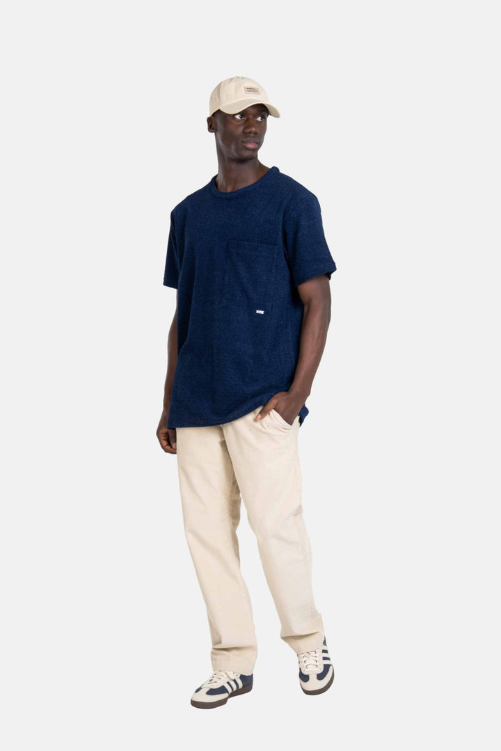 reell pantalón reflex losse chino oatmeal square cord