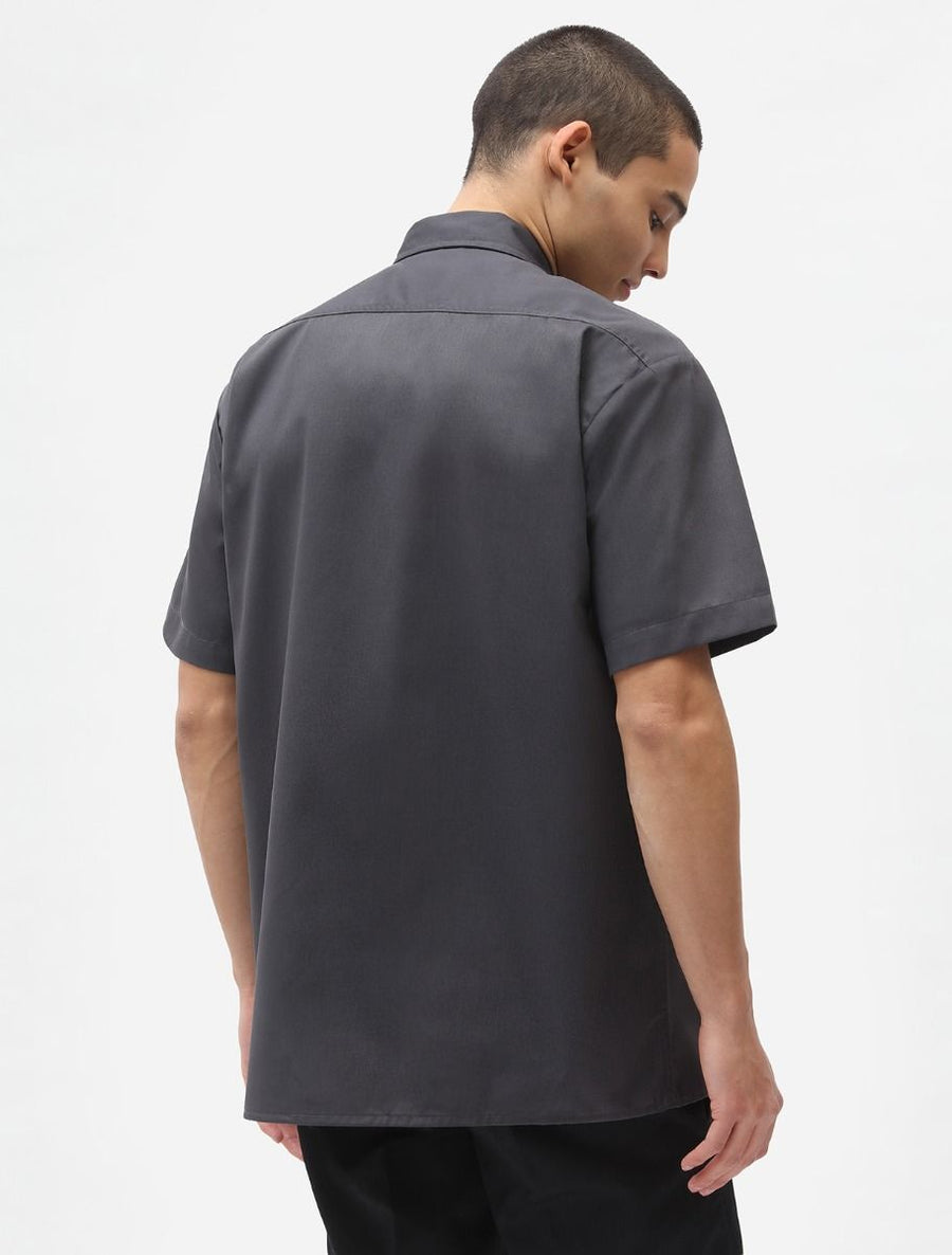 dickies camisa work rec charcoal