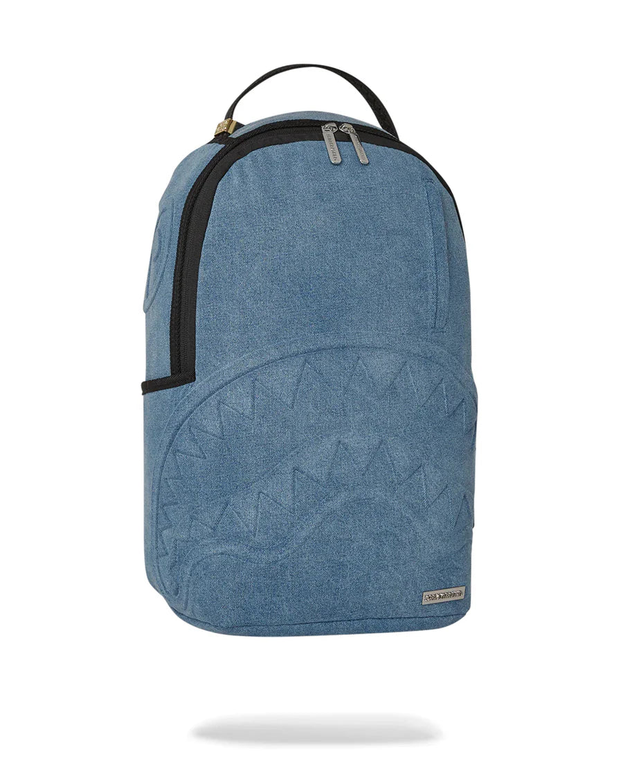 sprayground mochila stone washed shark