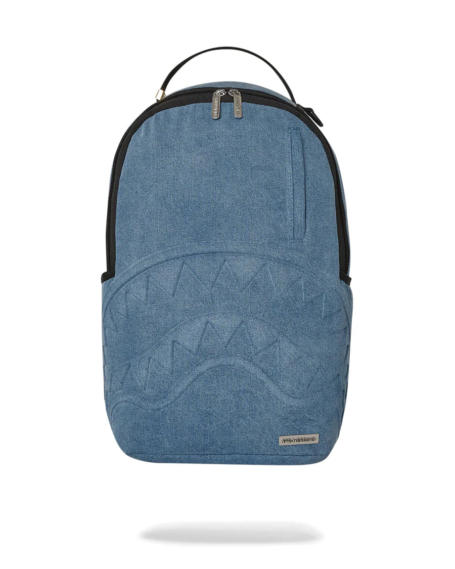 sprayground mochila stone washed shark