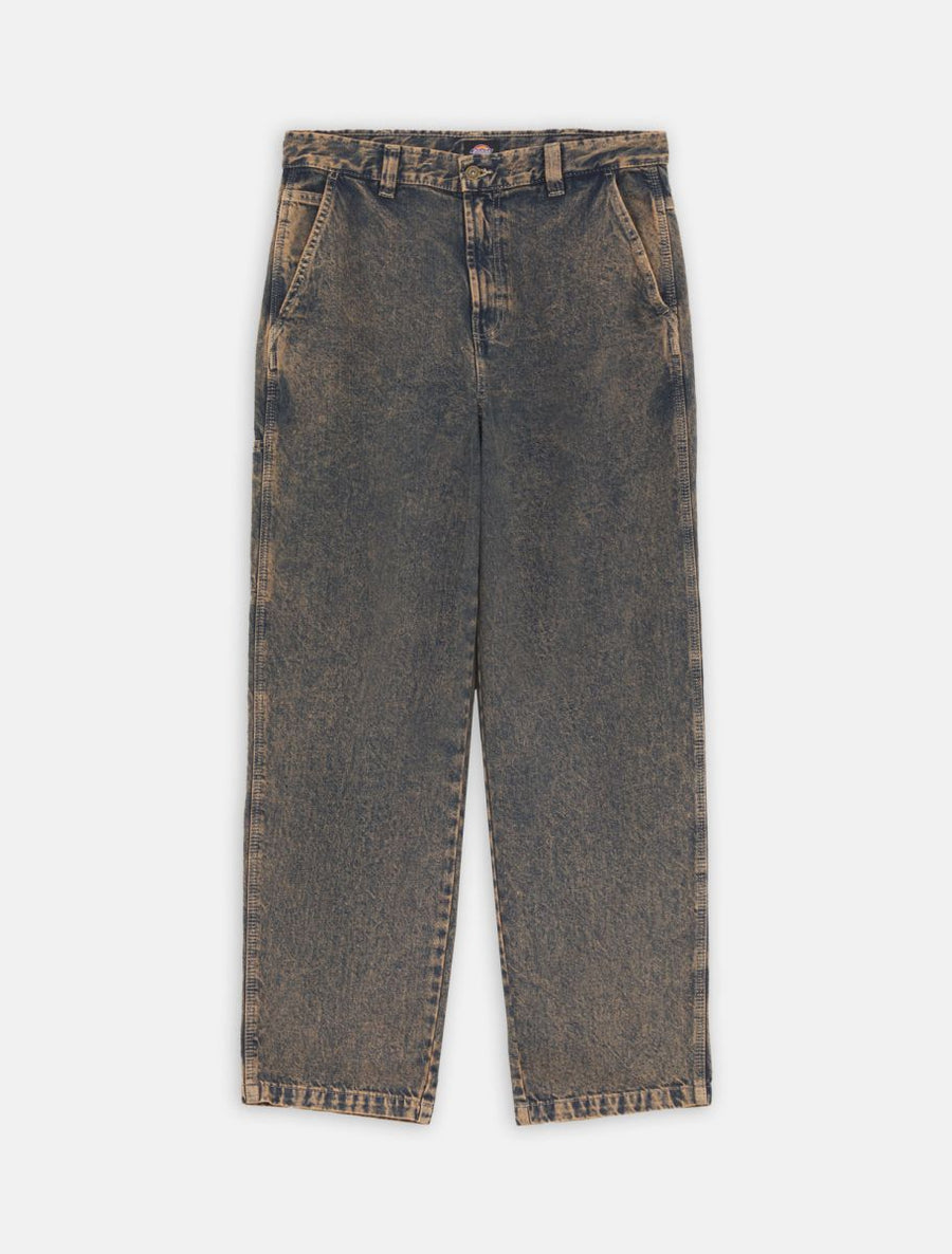 dickies pantalón madison baggy fit denim overdye