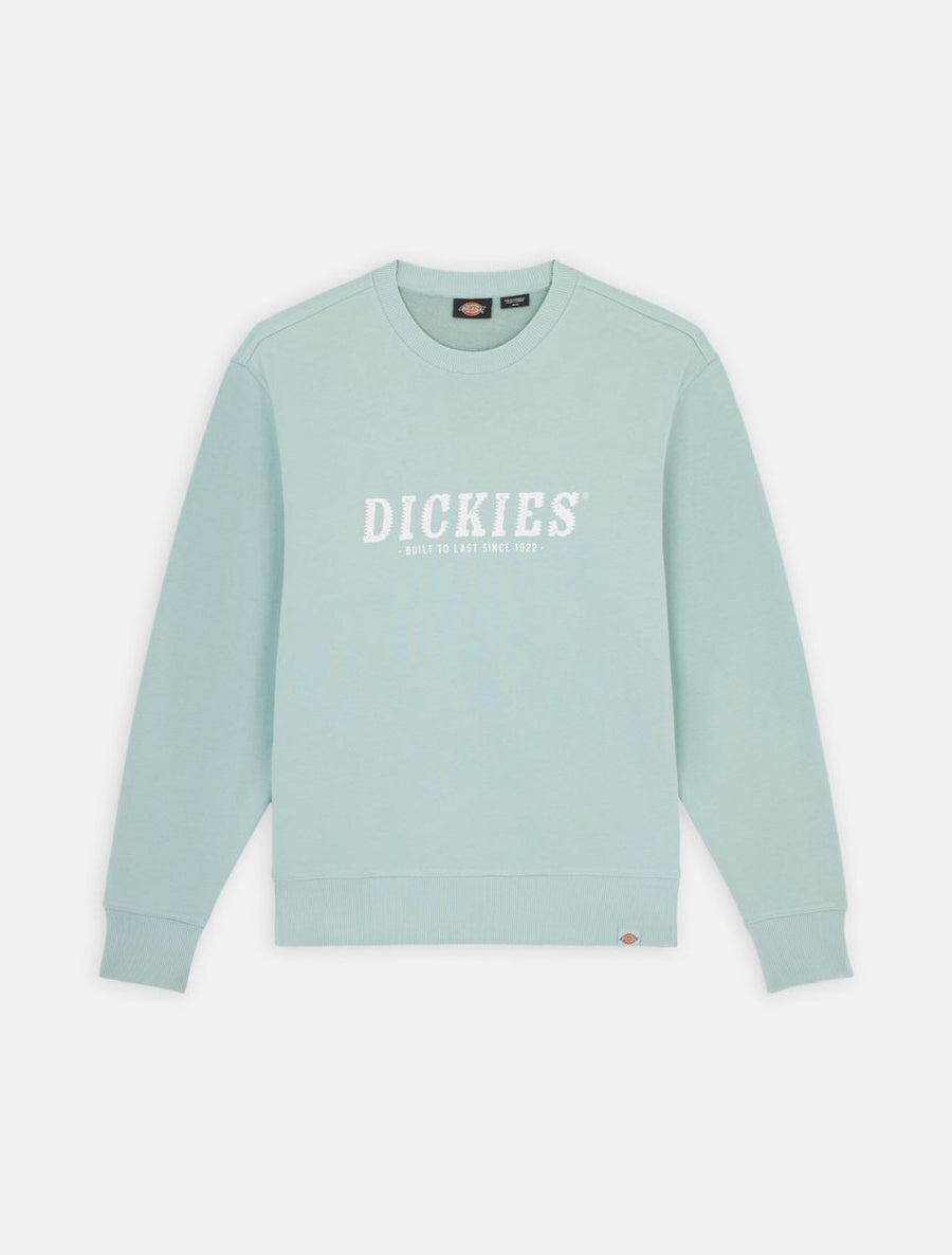 dickies sudadera sin capucha script sweatshirt blue