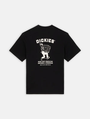 dickies camiseta builder black