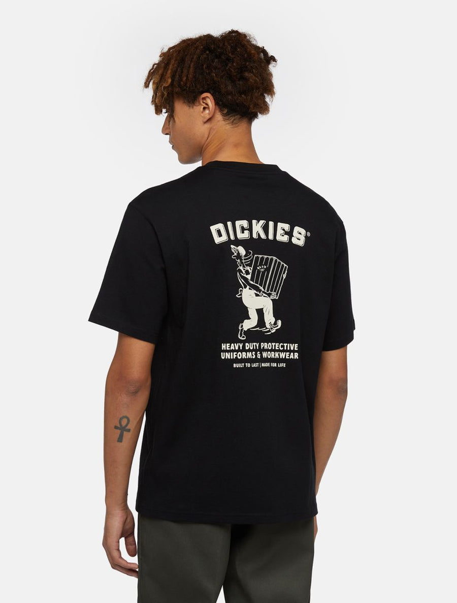 dickies camiseta builder black