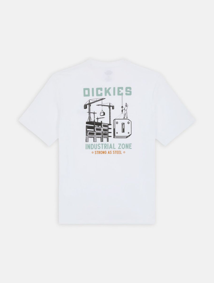 dickies camiseta industrial zone white