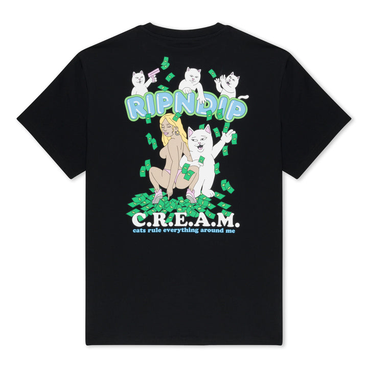 ripndip camiseta club cream