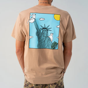 ripndip camiseta liberty pocket