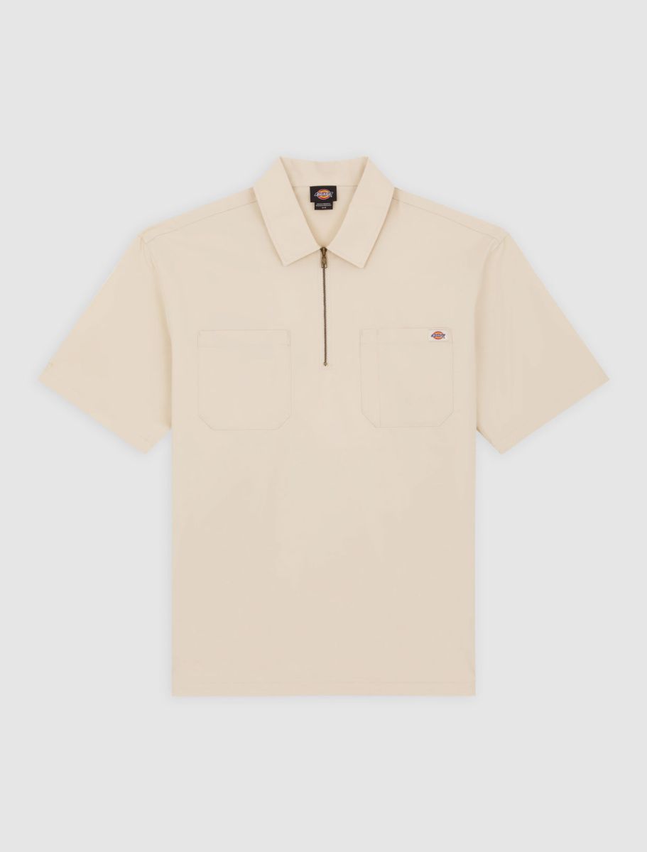 dickies camisa ranch qz shirt whitecap gray