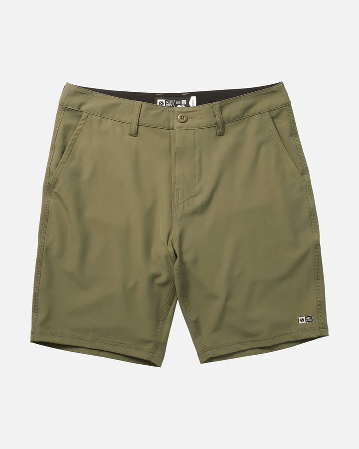 salty crew bermuda lowtide hybrid olive