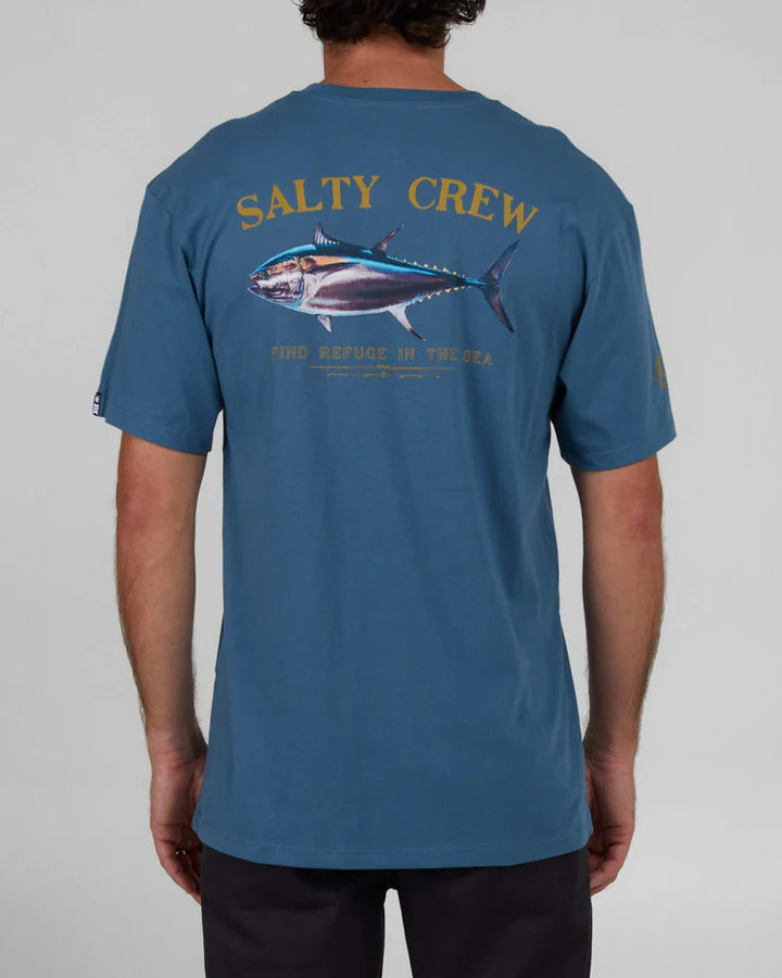 salty crew camiseta big blue premium slate