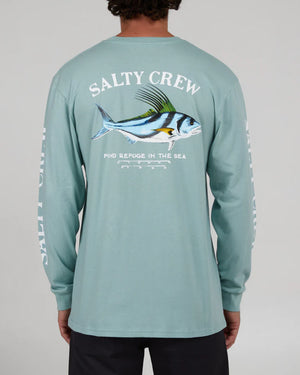 salty crew camiseta rooster premium mackerel