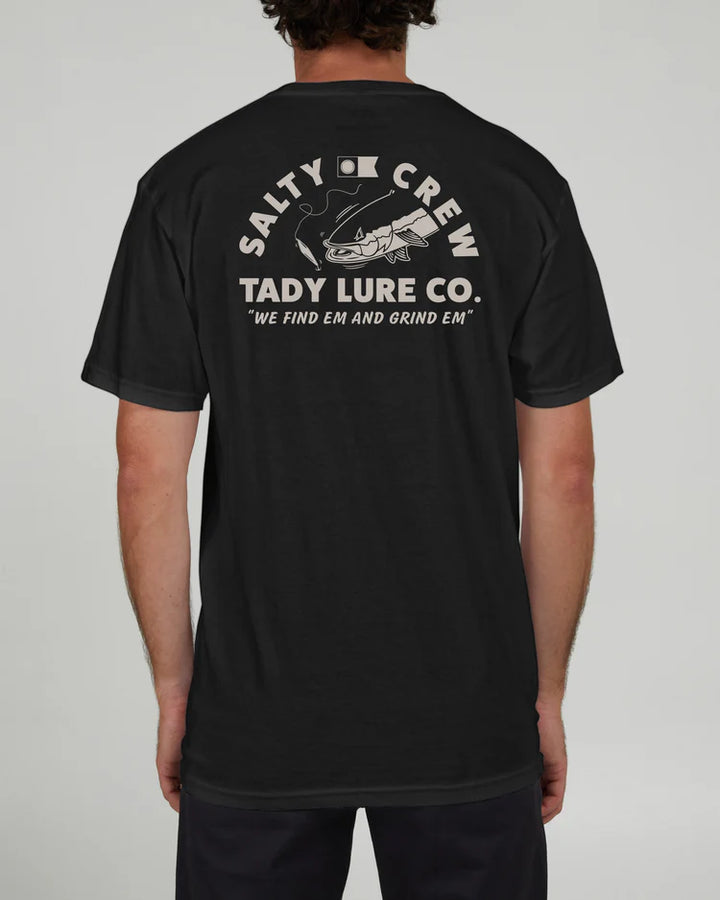 salty crew camiseta tady classic pocket pigment black