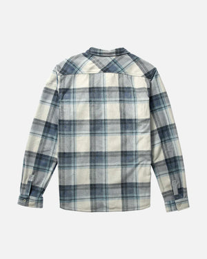 salty crew camisa swellter polar fleece shirt grey