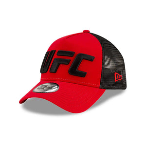 new era gorra core ef trucker UFC MMA rojo