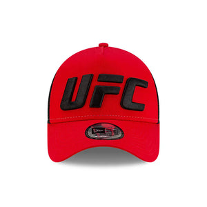 new era gorra core ef trucker UFC MMA rojo