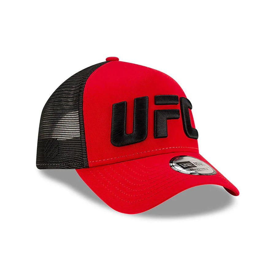 new era gorra core ef trucker UFC MMA rojo