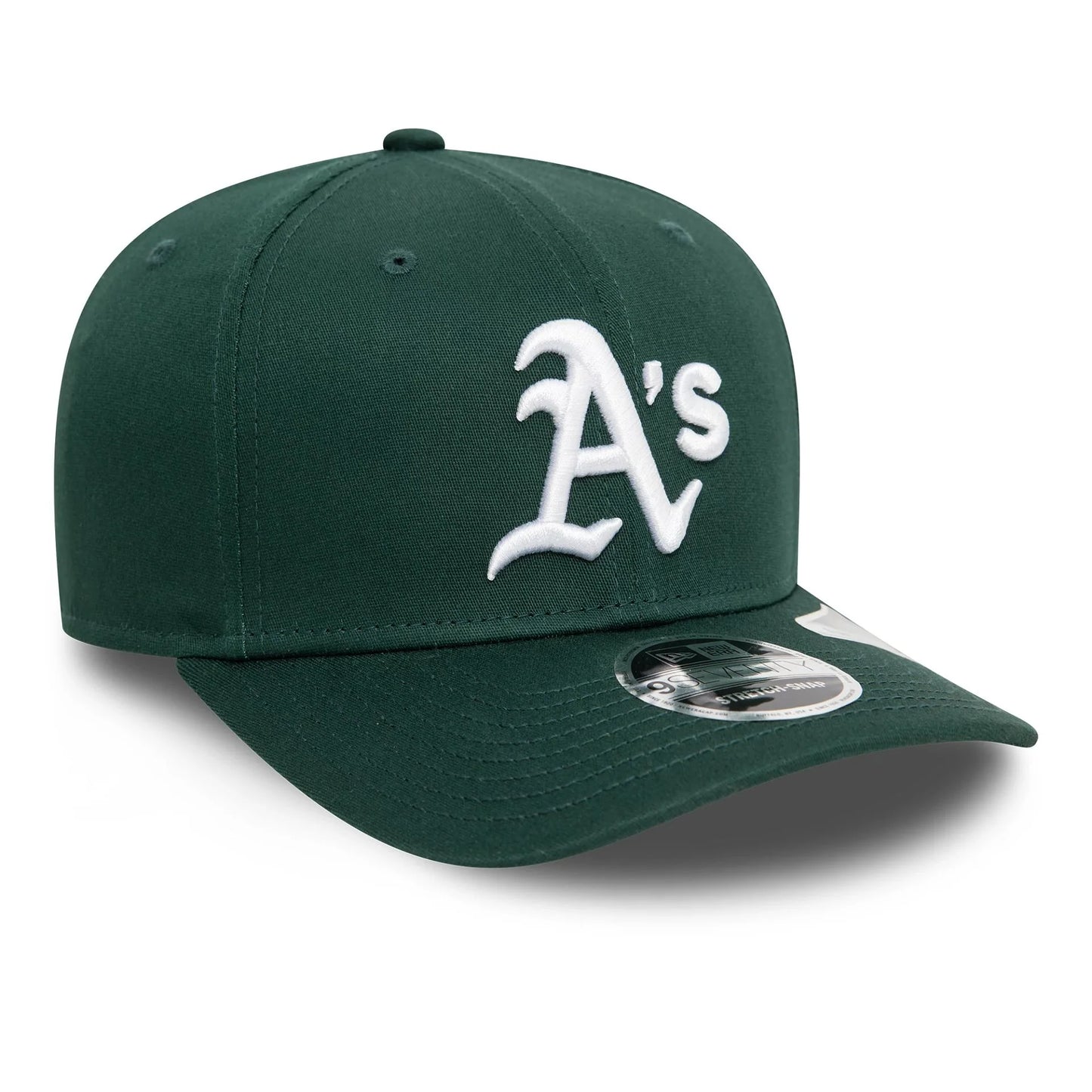 new era gorra oakland athletics official team colour 9SEVENTY stretch snap verde