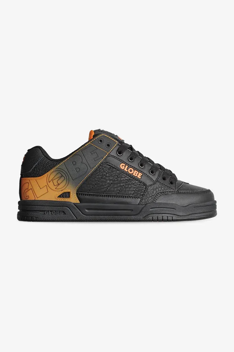 globe zapatilla Tilt Black Orange Fade skateboard Paniko Street Wear