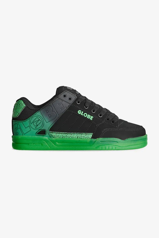 globe zapatillaTilt Black/Green stipple