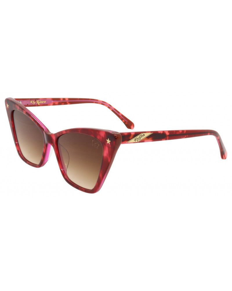 black flys gafas de sol Vintage Mujer Fly Girls Fly Kitten