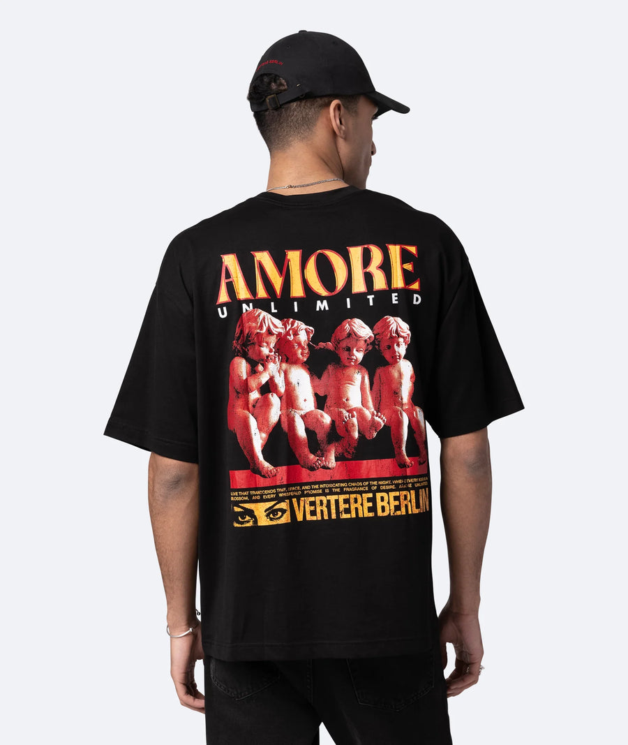 vertere berlín camiseta amore unltd  black