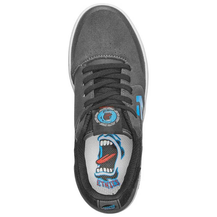 etnies zapatilla marana x santa cruz dark grey black