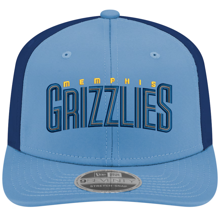 new era gorra 9seventy memphis grizzlies NBA statement Edition '24 Stretch Snap