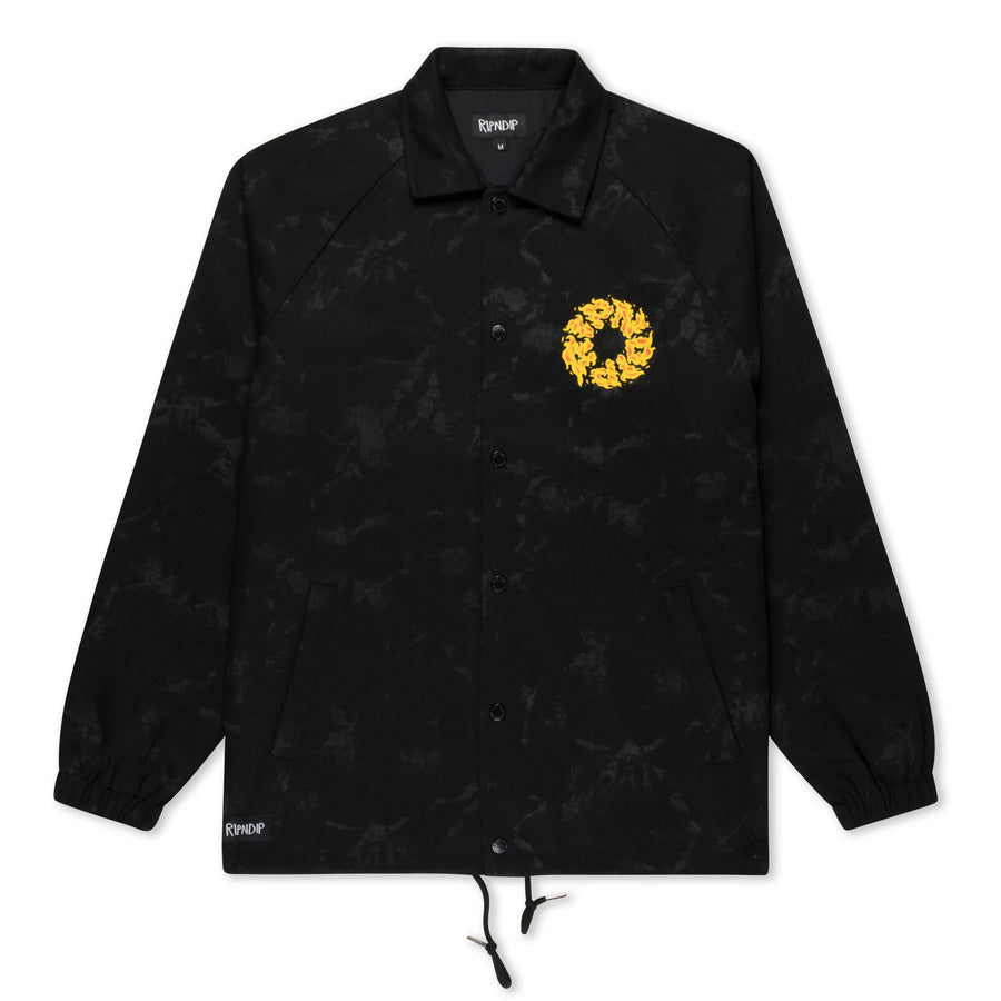 ripndip chaqueta burn in heck jacket