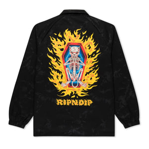 ripndip chaqueta burn in heck jacket