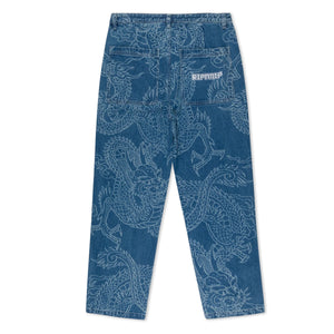 ripndip pantalon haku denim