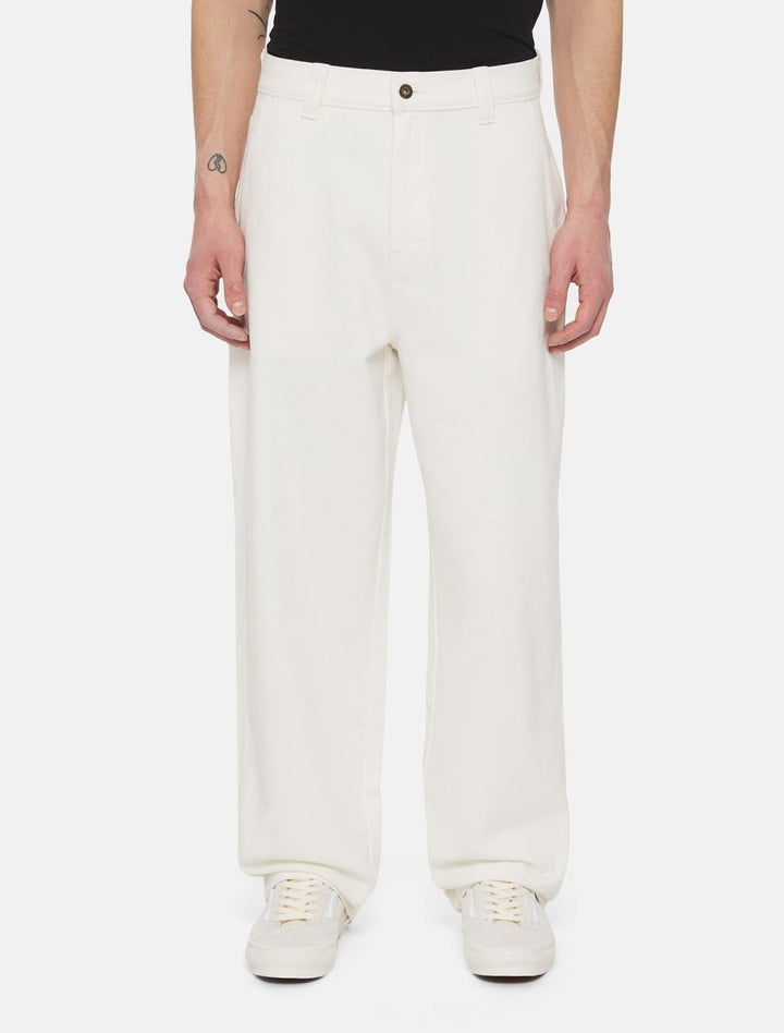 dickies pantalon madison blanco