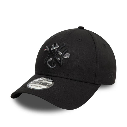 New era Gorra New York Yankees MLB Icon 9FORTY Negro