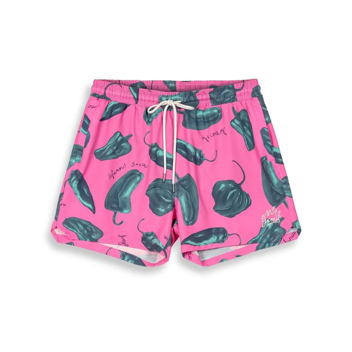 grimey bermuda Bañador the red hot swimming pink