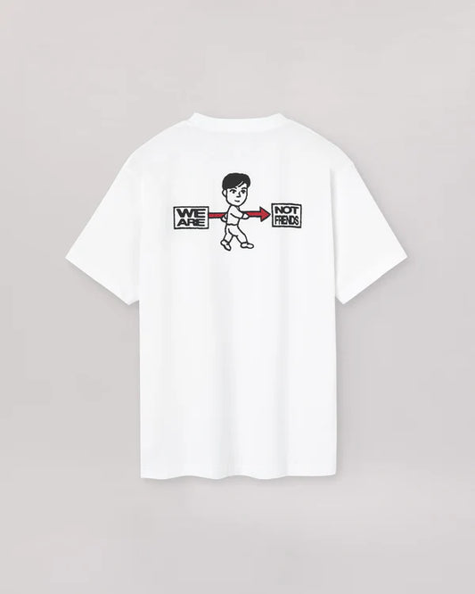 we are not friends camiseta artist wanf