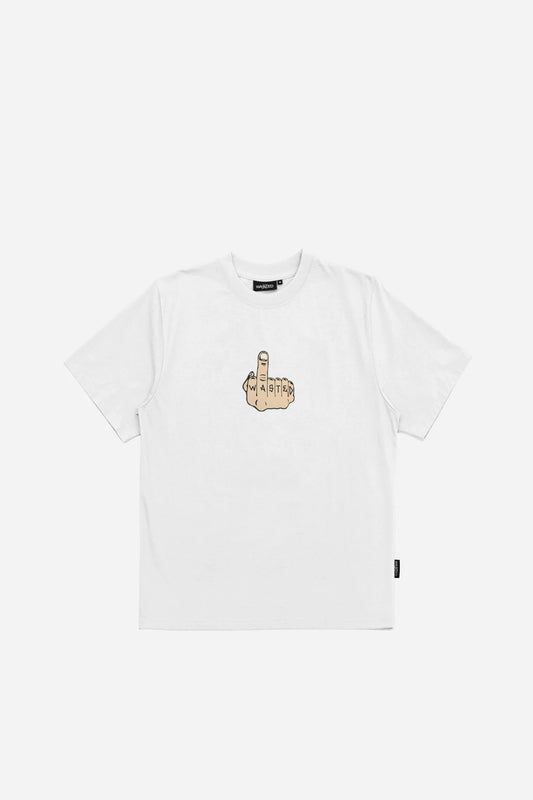 wasted paris camiseta middle white